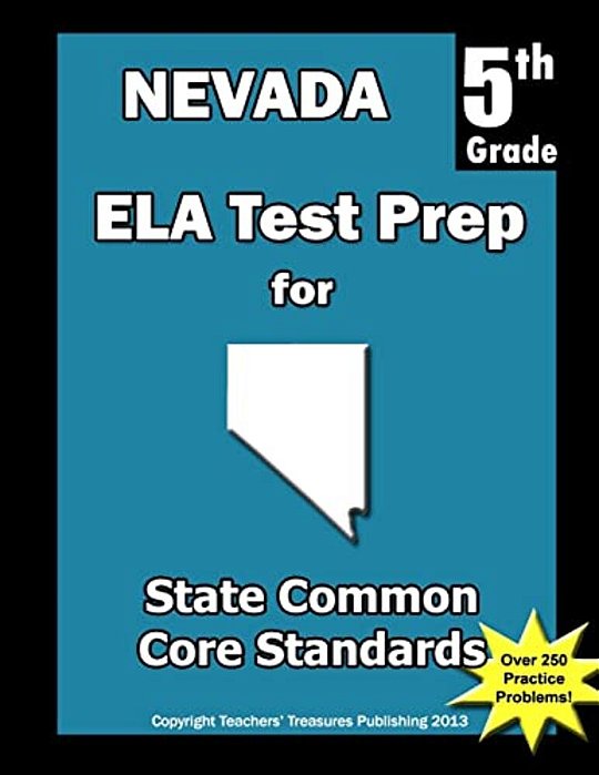 Nevada 5Th Grade Ela Test Prep: Common Core Learning Standards-..