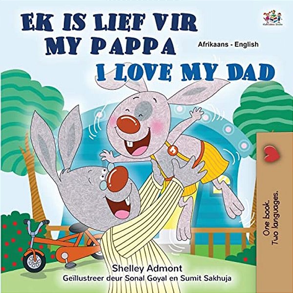 I Love My Dad (Afrikaans English Bilingual Book For Kids)-..
