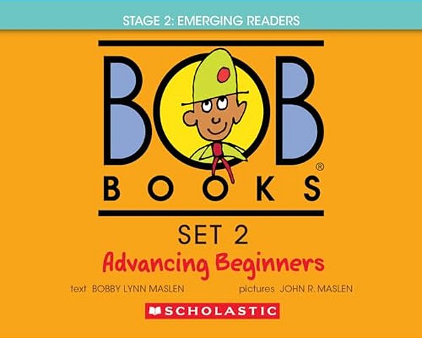 Bob Books - Advancing Beginners Hardcover Bind-Up Phonics, Ages 4 And Up, Kindergarten (Stage 2: Emerging Reader)-..