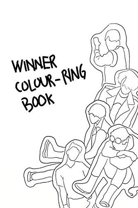 Winner Colour-Ring Book: Winner Colouring Book-..