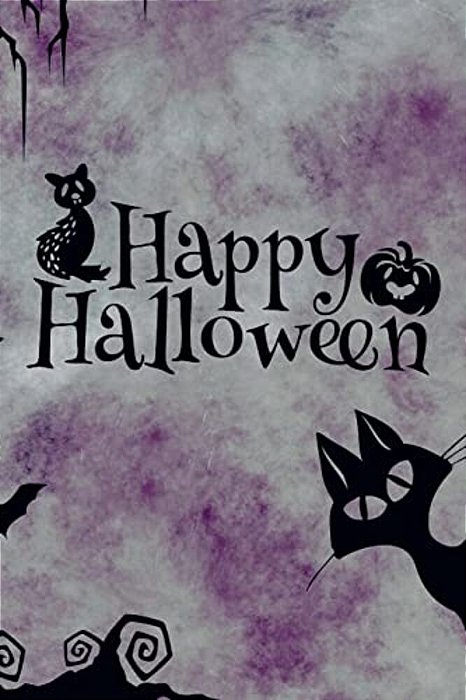 Happy Halloween 1: 6" X 9" Small Hexagon 150 Page, Soft Glossy Cover-..