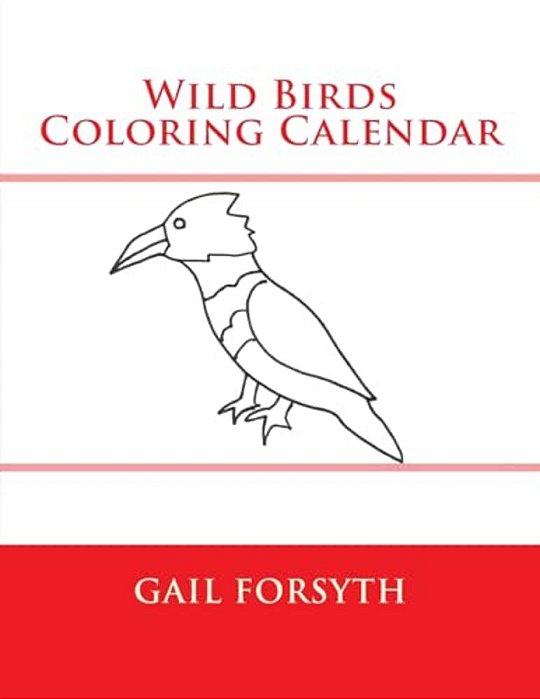 Wild Birds Coloring Calendar-..