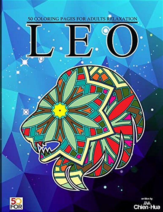 Leo 50 Coloring Pages For Adults Relaxation-..