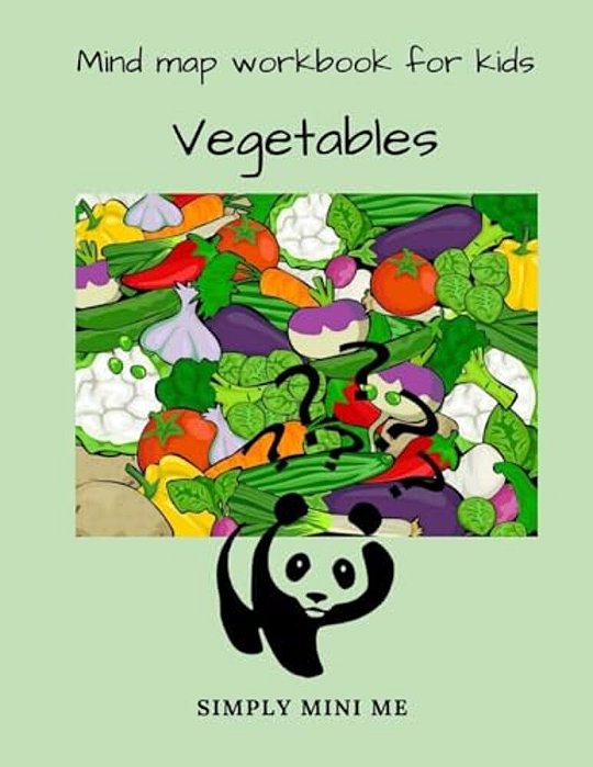 Mind Map Workbook For Kids - Vegetables-..