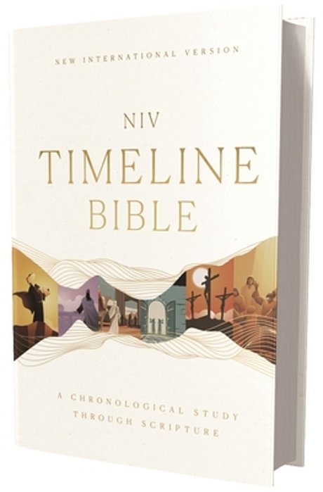 Niv, Timeline Bible, Hardcover, Red Letter, Comfort Print: A Chronological Study Through Scripture-..
