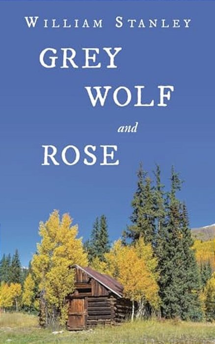 Grey Wolf And Rose-..