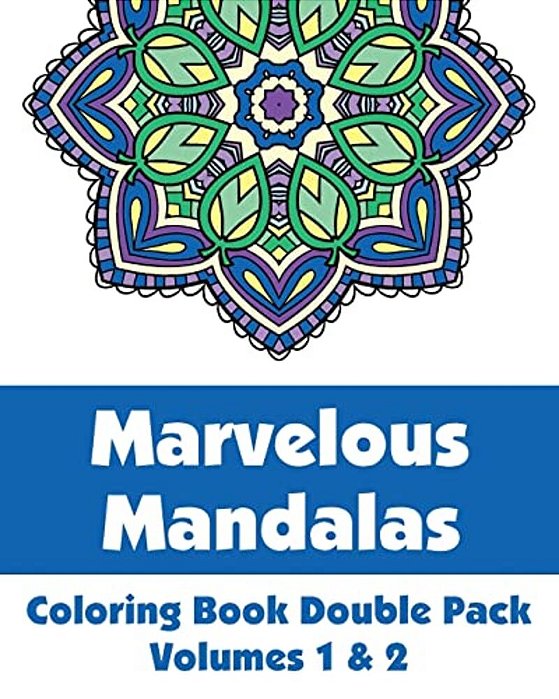 Marvelous Mandalas Coloring Book Double Pack (Volumes 1 & 2)-..