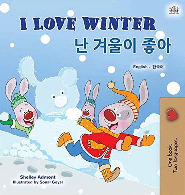 I Love Winter (English Korean Bilingual Book For Kids)-..