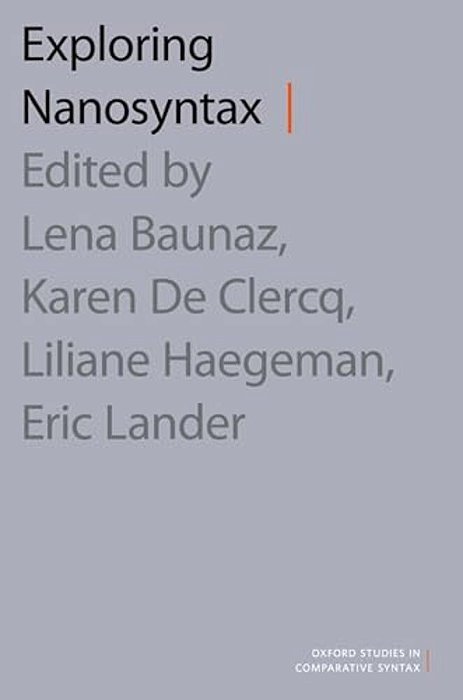 Exploring Nanosyntax-..