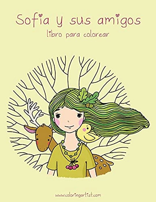 Sofía Y Sus Amigos Libro Para Colorear 1-..