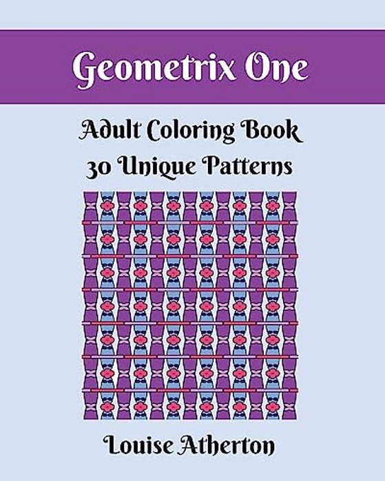 Geometrix One: An Adult Coloring Book-..