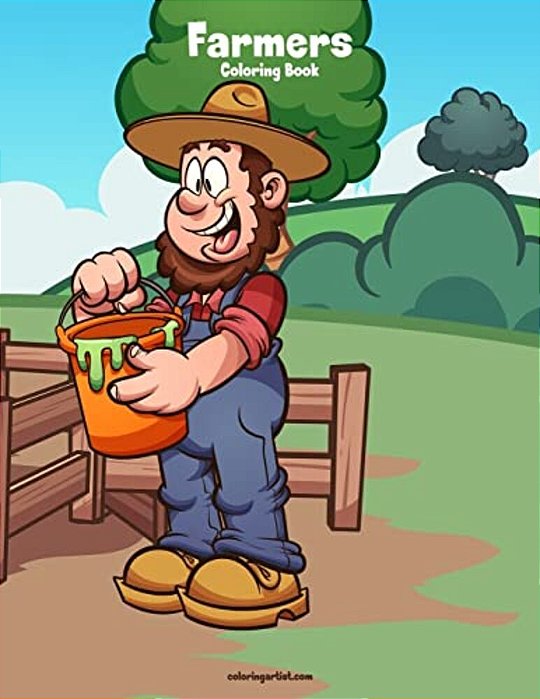 Farmers Coloring Book 1-..