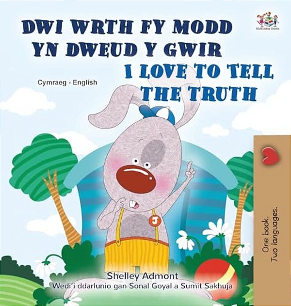 I Love To Tell The Truth (Welsh English Bilingual Children's Book)-..