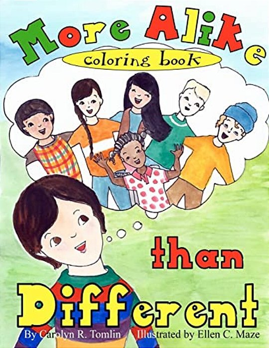 More Alike Than Different: Coloring Book-..