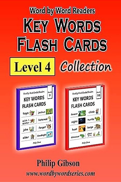 Key Words Flash Cards: Level 4-..