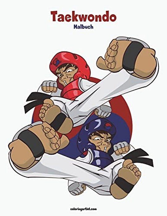 Taekwondo-Malbuch 1-..