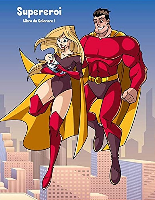 Supereroi Libro Da Colorare 1-..