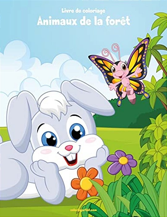 Livre De Coloriage Animaux De La Forêt 2-..