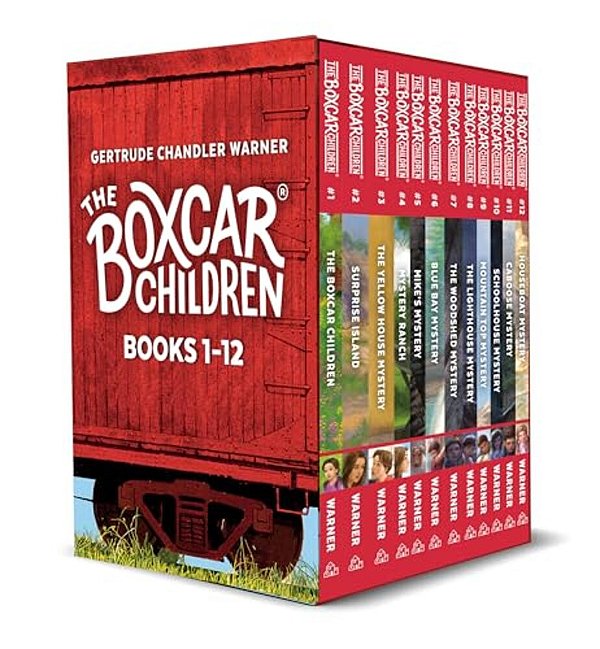 The Boxcar Children Mysteries Boxed Set Books 1-12 [With Activity Poster And Bookmark]-..