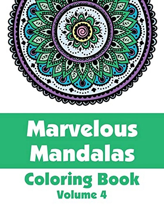 Marvelous Mandalas Coloring Book-..