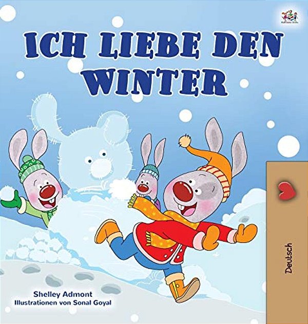 I Love Winter (German Book For Kids)-..