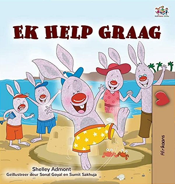 I Love To Help (Afrikaans Book For Kids)-..
