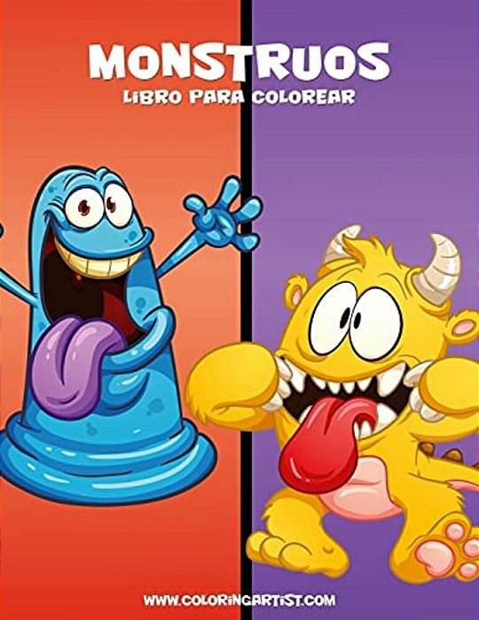Monstruos Libro Para Colorear 1-..