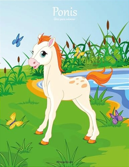 Ponis Libro Para Colorear 1-..