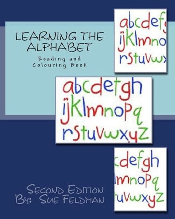 Learning The Alphabet: Reading And Colouring Book-..