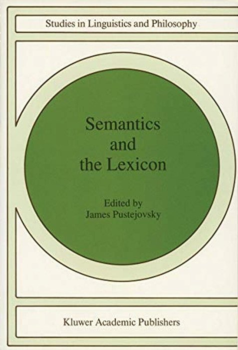 Semantics And The Lexicon-..