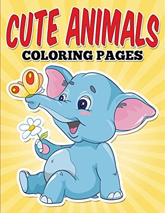 Cute Animals Coloring Pages-..