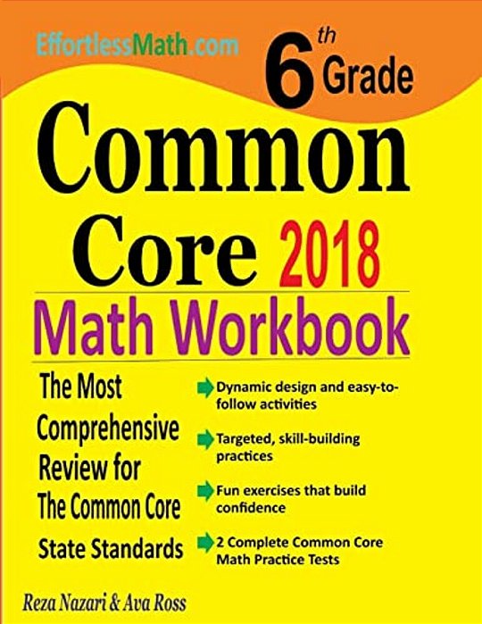 6Th Grade Common Core Math Workbook: The Most Comprehensive Review For The Common Core State Standards-..