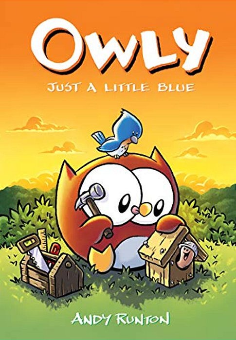 Just A Little Blue: A Graphic Novel (Owly #2): Volume 2-..