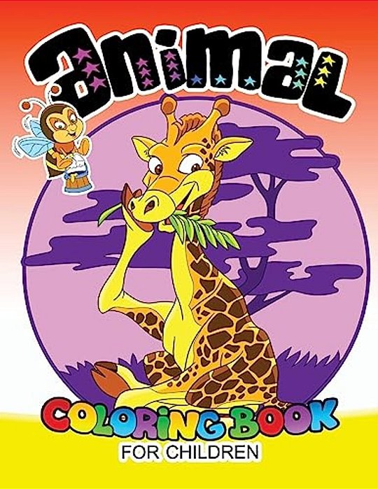 Animal Coloring Book For Children: Designs For Inspiration & Relaxation, Stress Relieving And Relaxing Patterns-..