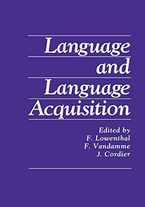 Language And Language Acquisition-..