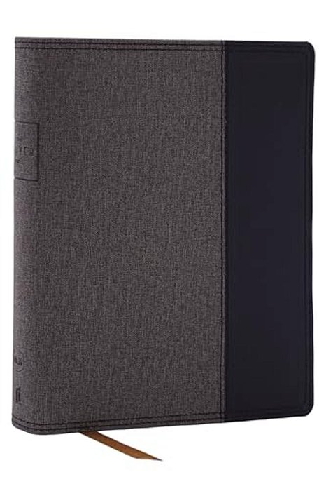 The Prayer Bible: Pray God's Word Cover To Cover (Nkjv, Black/Gray Leathersoft, Red Letter, Comfort Print)-..