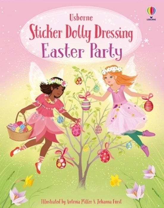 Sticker Dolly Dressing Easter Party-..