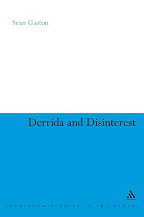 Derrida And Disinterest-..