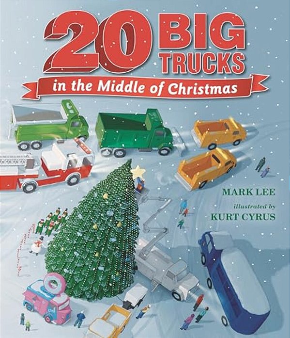 Twenty Big Trucks In The Middle Of Christmas-..