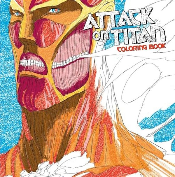 Attack On Titan Coloring Book-..
