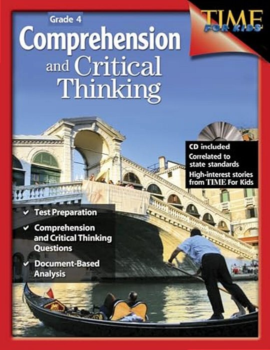 Comprehension And Critical Thinking Grade 4 [With CD-ROM]-..