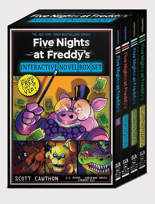 Five Nights At Freddy's Interactive Novel Box Set-..
