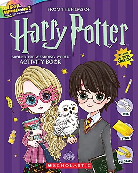 Around The Wizarding World Activity Book (Harry Potter: Foil Wonders)-..