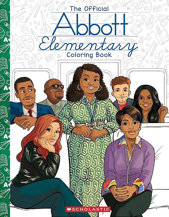 Abbott Elementary: The Official Coloring Book-..