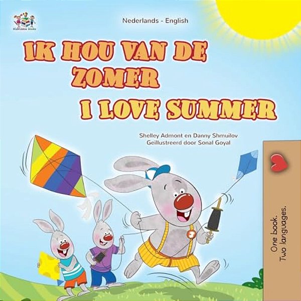 I Love Summer (Dutch English Bilingual Children's Book)-..