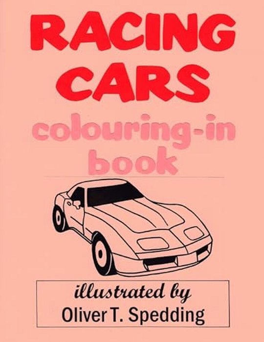 Racing Cars Colouring-In Book-..