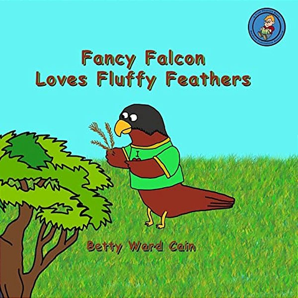 Fancy Falcon Loves Fluffy Feathers-..