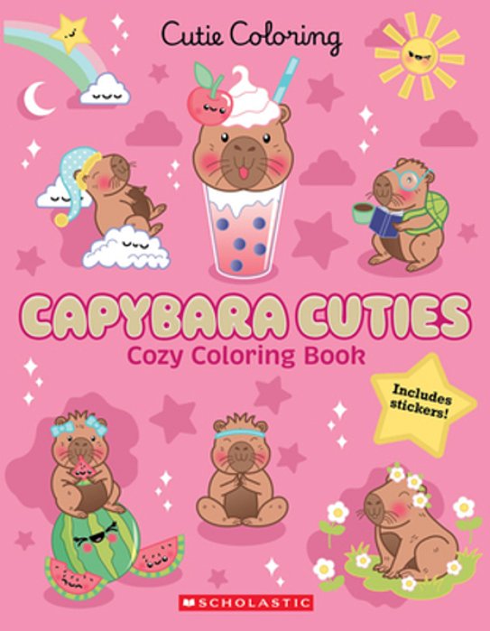 Capybara Cuties (Color & Chill)-..