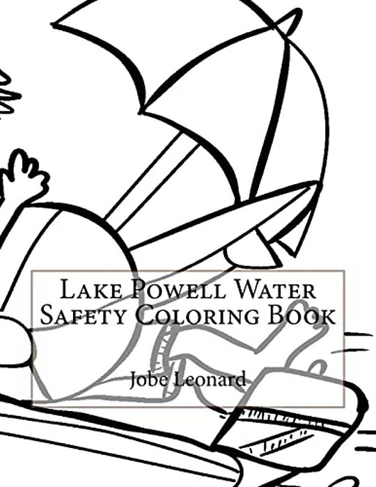 Lake Powell Water Safety Coloring Book-..