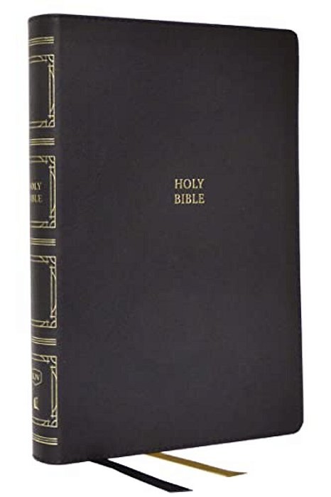 Kjv Holy Bible: Paragraph-Style Large Print Thinline With 43,000 Cross References, Black Leathersoft, Red Letter, Comfort Print: King James Version-..